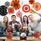 Basketball Party Decorations Kit - Basketball-Themed Paper Fans & Table Centerpiece Set, for Basketball Birthday Party & Supplies